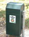 litter bins